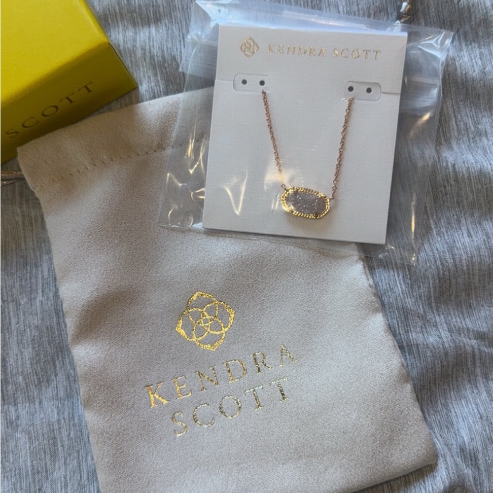 Kendra Scott Rose Gold Necklace